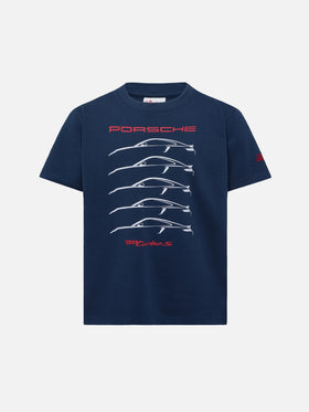 Baumwoll-T-Shirt mit Porsche 911S Turbo-Aufdruck | PORSCHE SPECIAL EDITION