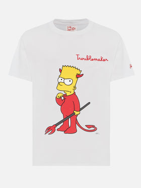 Cotton t-shirt with Bart Simpson print | THE SIMPSON SPECIAL EDITION
