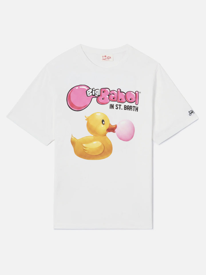 Cotton t-shirt with ducky big Babol print | BIG BABOL SPECIAL EDITION