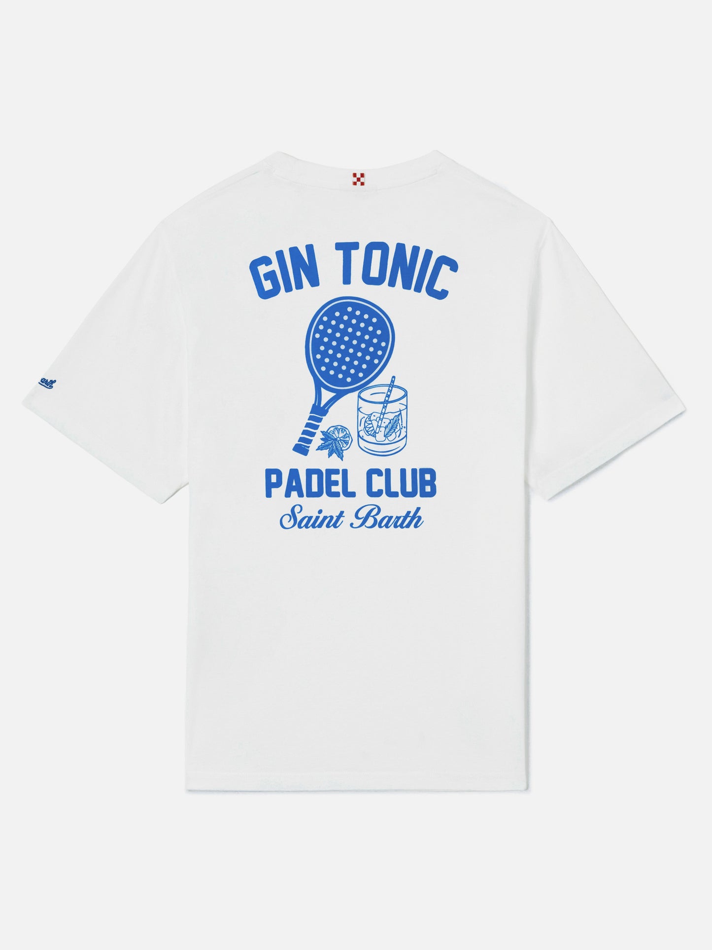 T-Shirt mit Gin Tonic Padel-Print 
