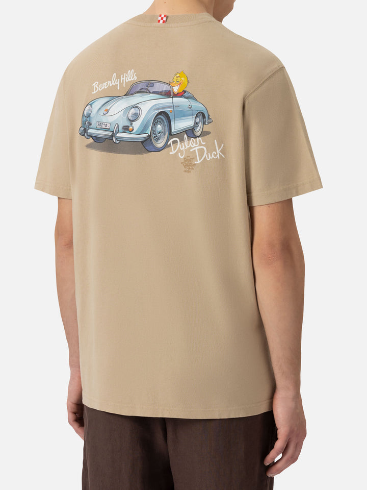 Cotton T-shirt with Ducky Cryptopuppets print | CRYPTOPUPPETS SPECIAL EDITION - MC2 Saint Barth