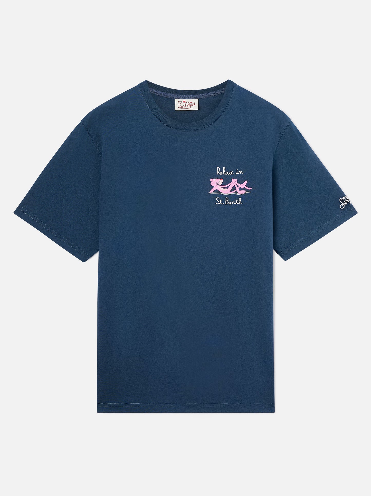 Camiseta con estampado y bordado de Pink Panther | THE PINK PANTHER SPECIAL EDITION 