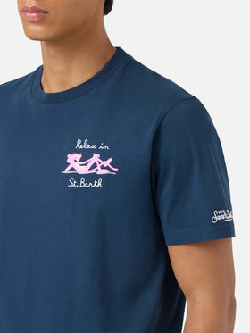 Camiseta con estampado y bordado de Pink Panther | THE PINK PANTHER SPECIAL EDITION 
