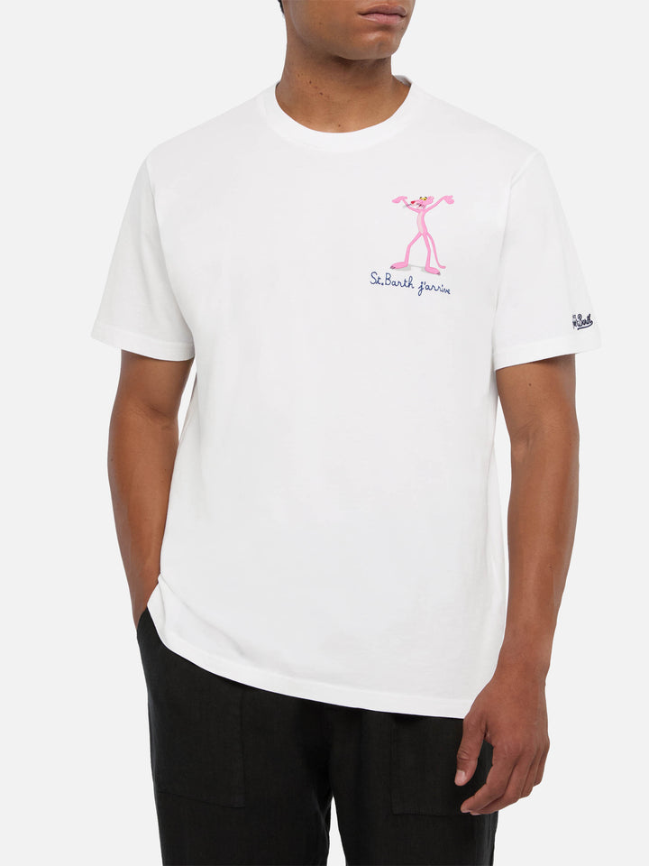 Cotton T-shirt with The Pink Panther print |THE PINK PANTHER SPECIAL EDITION