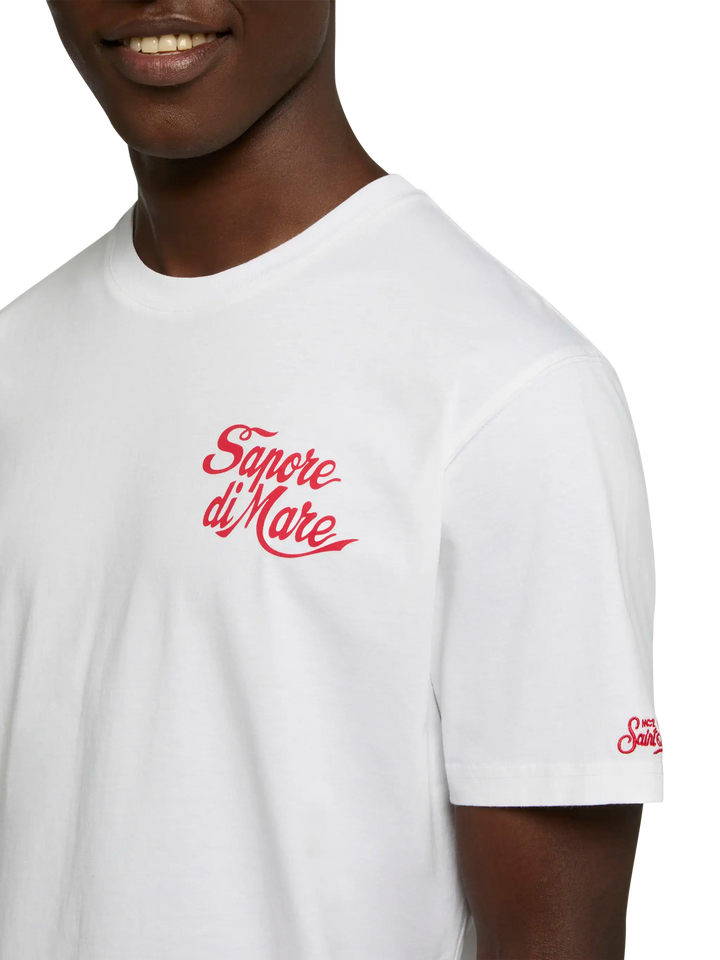 Cotton T-shirt with Forte dei Marmi 83 print | SAPORE DI MARE SPECIAL EDITION