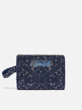 Soft textured Tufted pouch