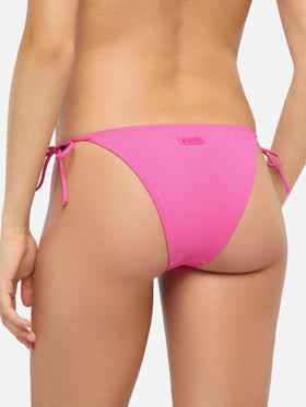 Leah top bikini triangolo fucsia - Virgo slip mare classico fucsia