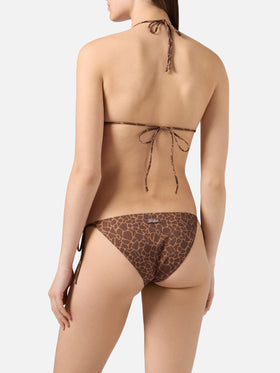 Bikini Hespera Virgo con stampa animalier