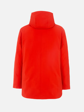 Man hooded parka jacket Voyager with bandanna lining - MC2 Saint Barth