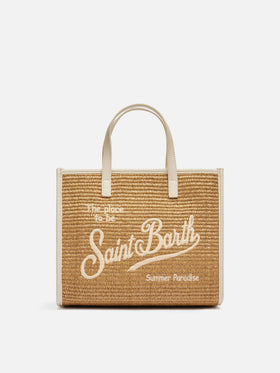 Brown Vivian Midi Straw handbag - MC2 Saint Barth