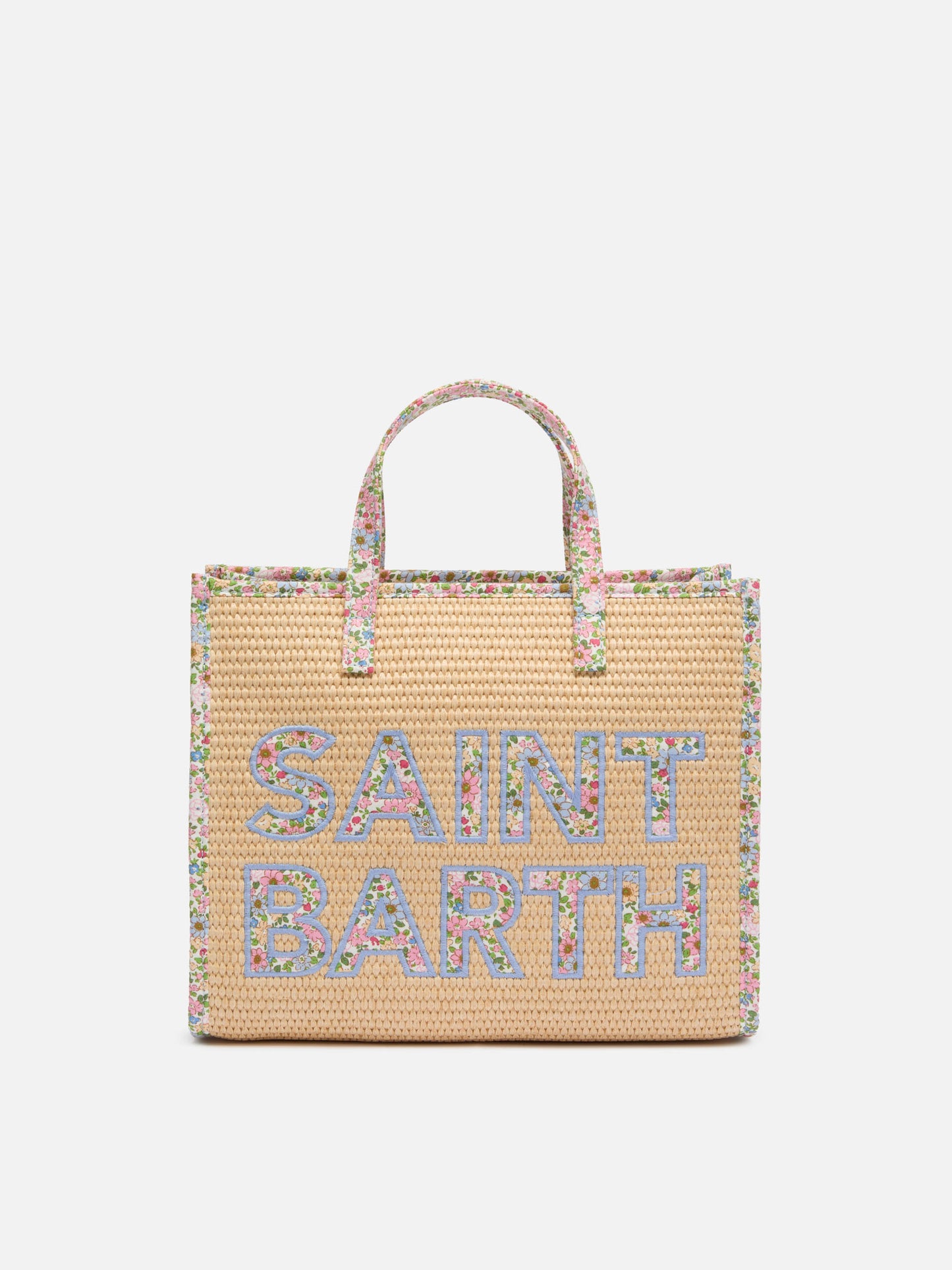 Beige Vivian Midi Straw handbag - MC2 Saint Barth