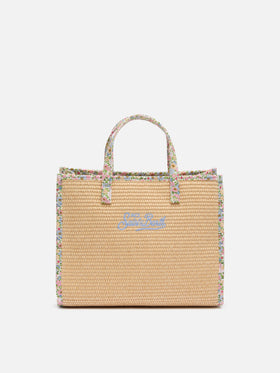 Beige Vivian Midi Straw handbag - MC2 Saint Barth