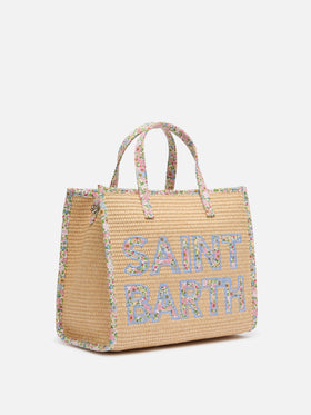 Beige Vivian Midi Straw handbag - MC2 Saint Barth