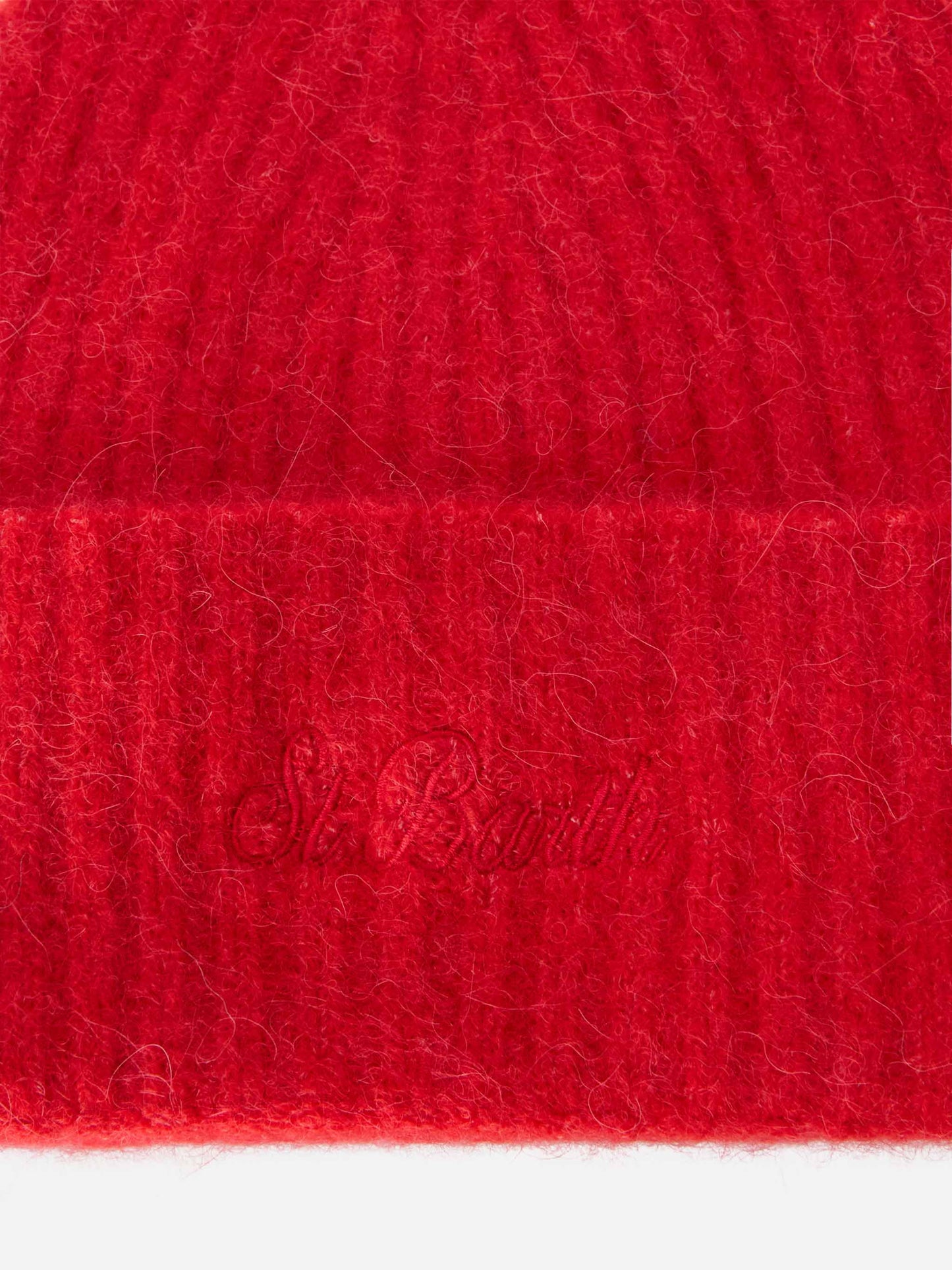 Cappello Wengen in alpaca stretch rosso