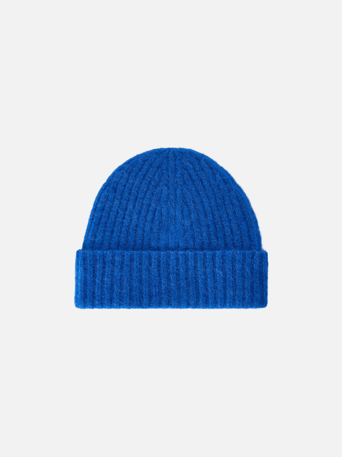 Berretto Wengen blu royal in misto alpaca