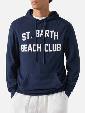 Kapuzenpullover aus Kaschmirmischung Wood