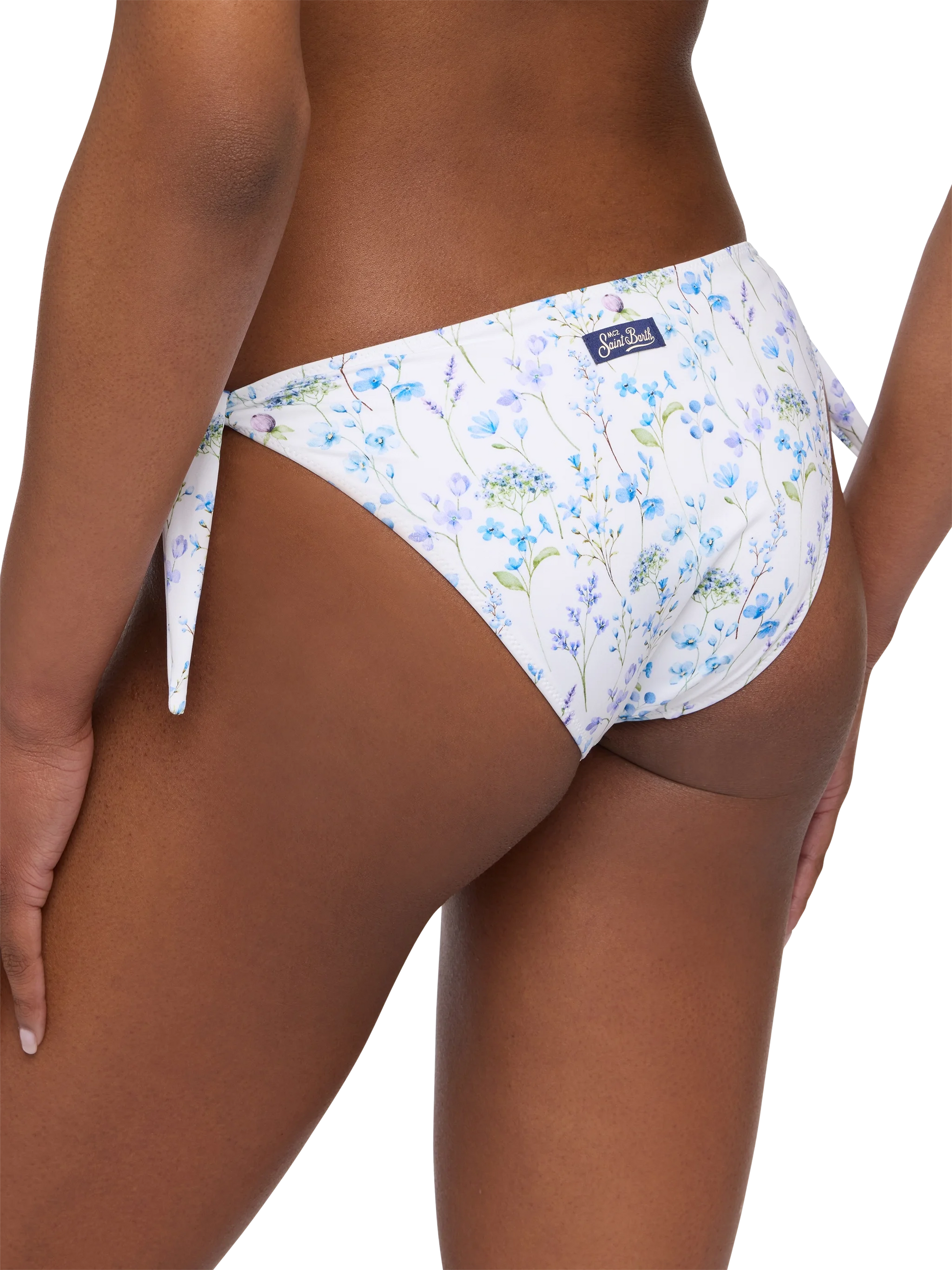 Classic triangle bikini Leda Yali with floral print - MC2 Saint Barth