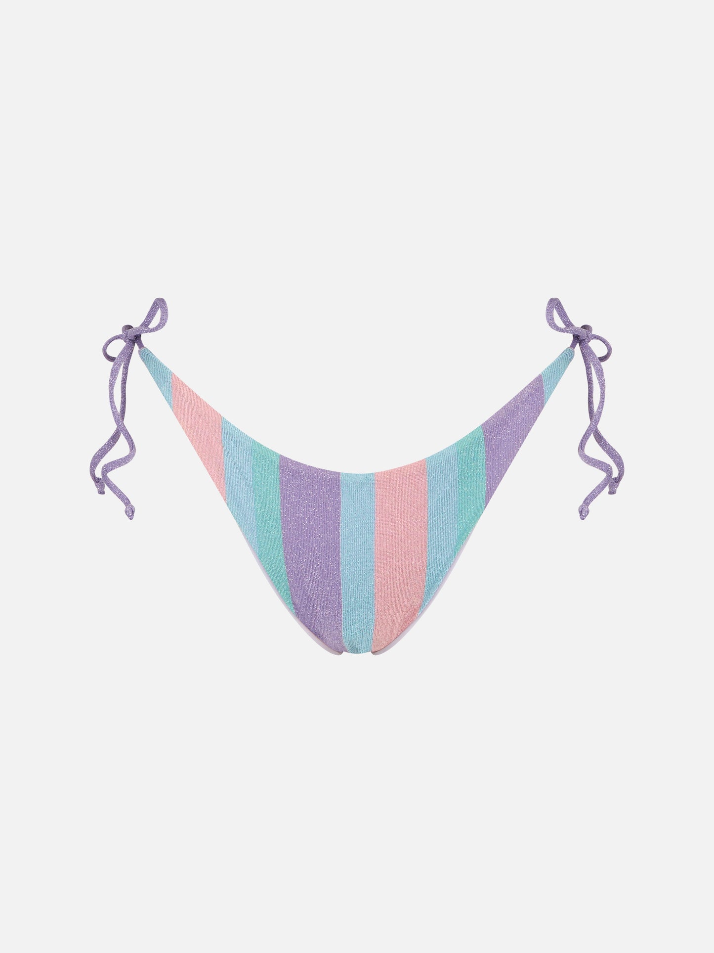 Striped lurex swim briefs - MC2 Saint Barth