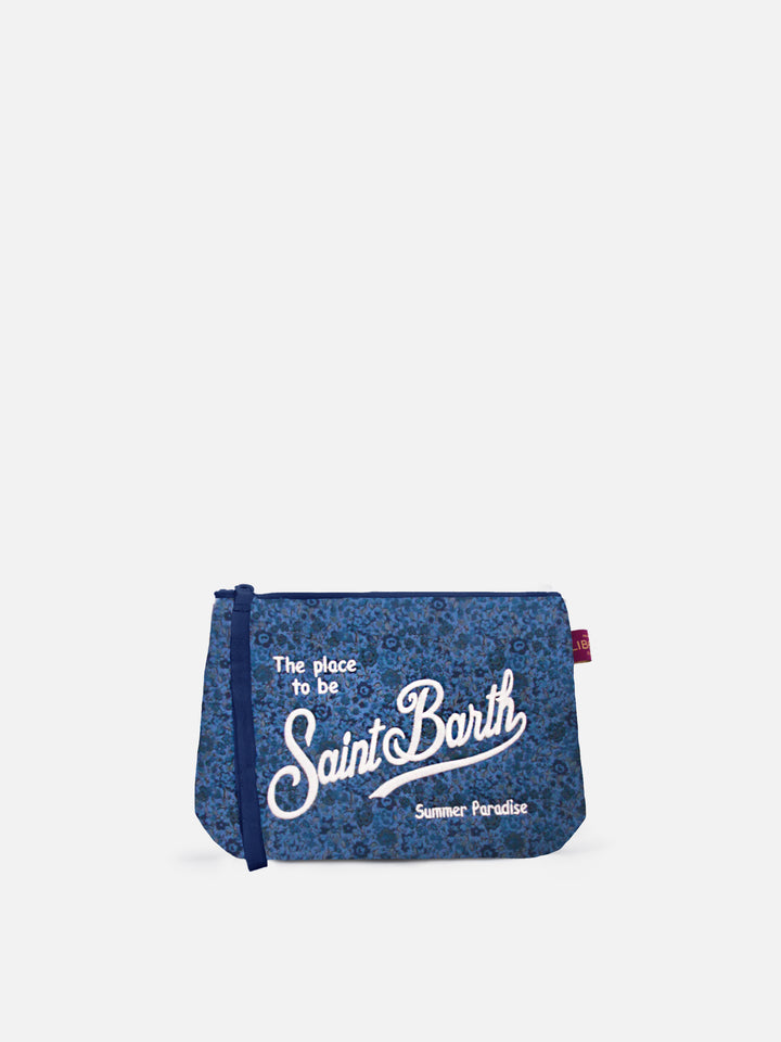 Emma & Georgina scuba pochette Aline | MADE WITH LIBERTY FABRIC - MC2 Saint Barth
