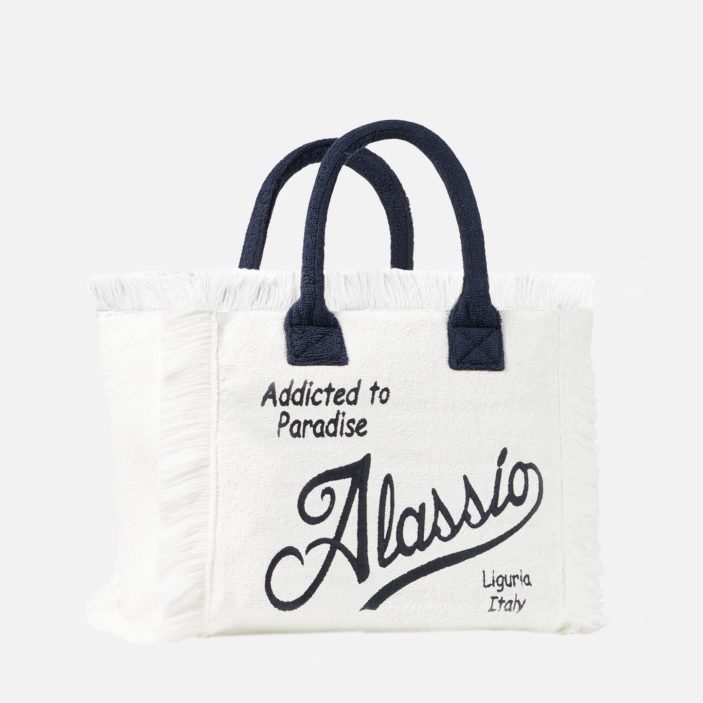 Vanity terry shoulder bag with Alassio embroidery - MC2 Saint Barth