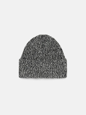 Woman white mouliné beanie with Saint Barth embroidery - MC2 Saint Barth