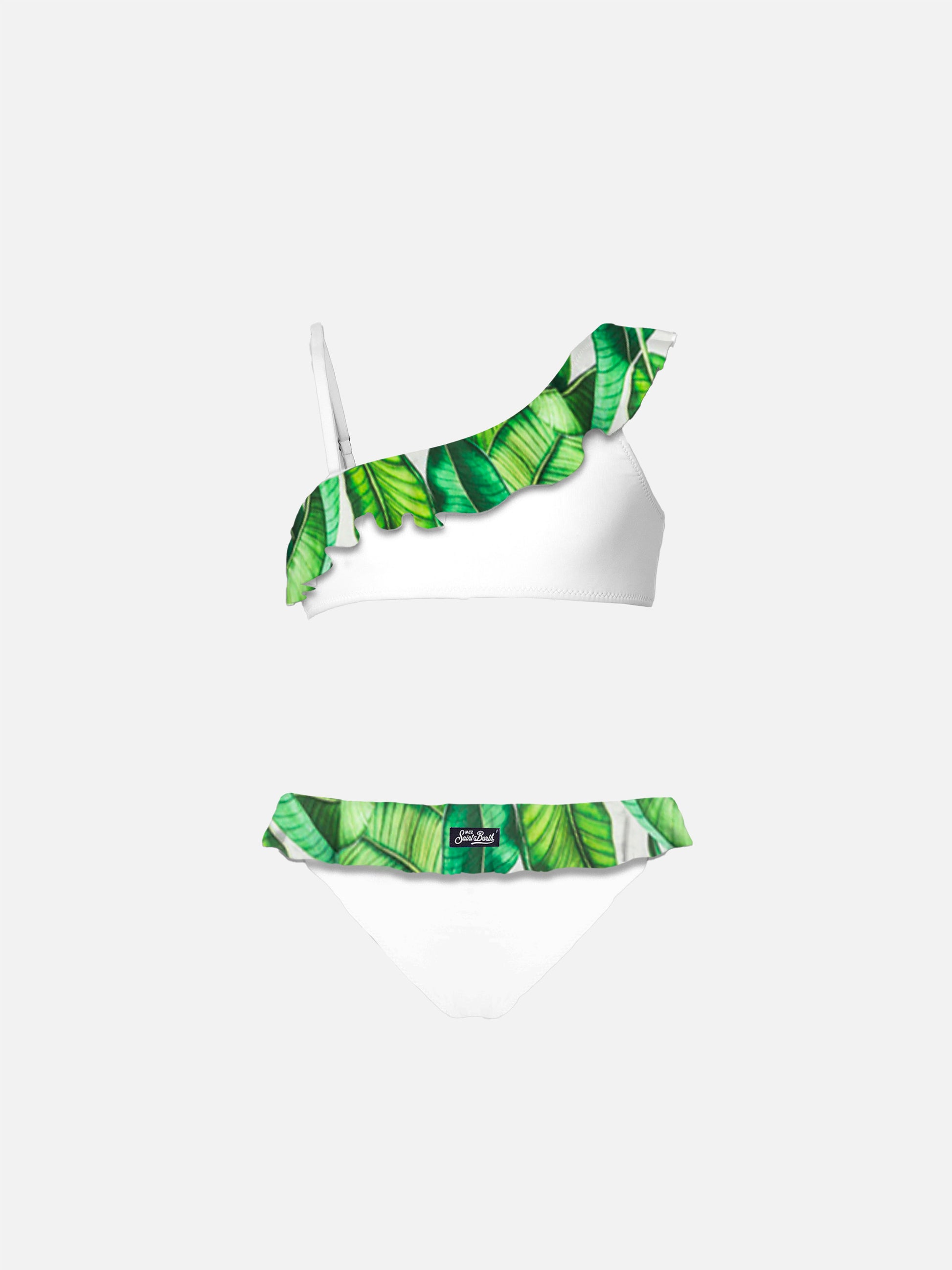 One shoulder ruffle girl bikini - MC2 Saint Barth