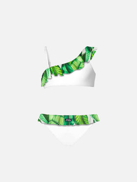 One shoulder ruffle girl bikini - MC2 Saint Barth