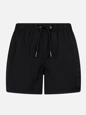 Man swimshorts with side logo and contrast - MC2 Saint Barth