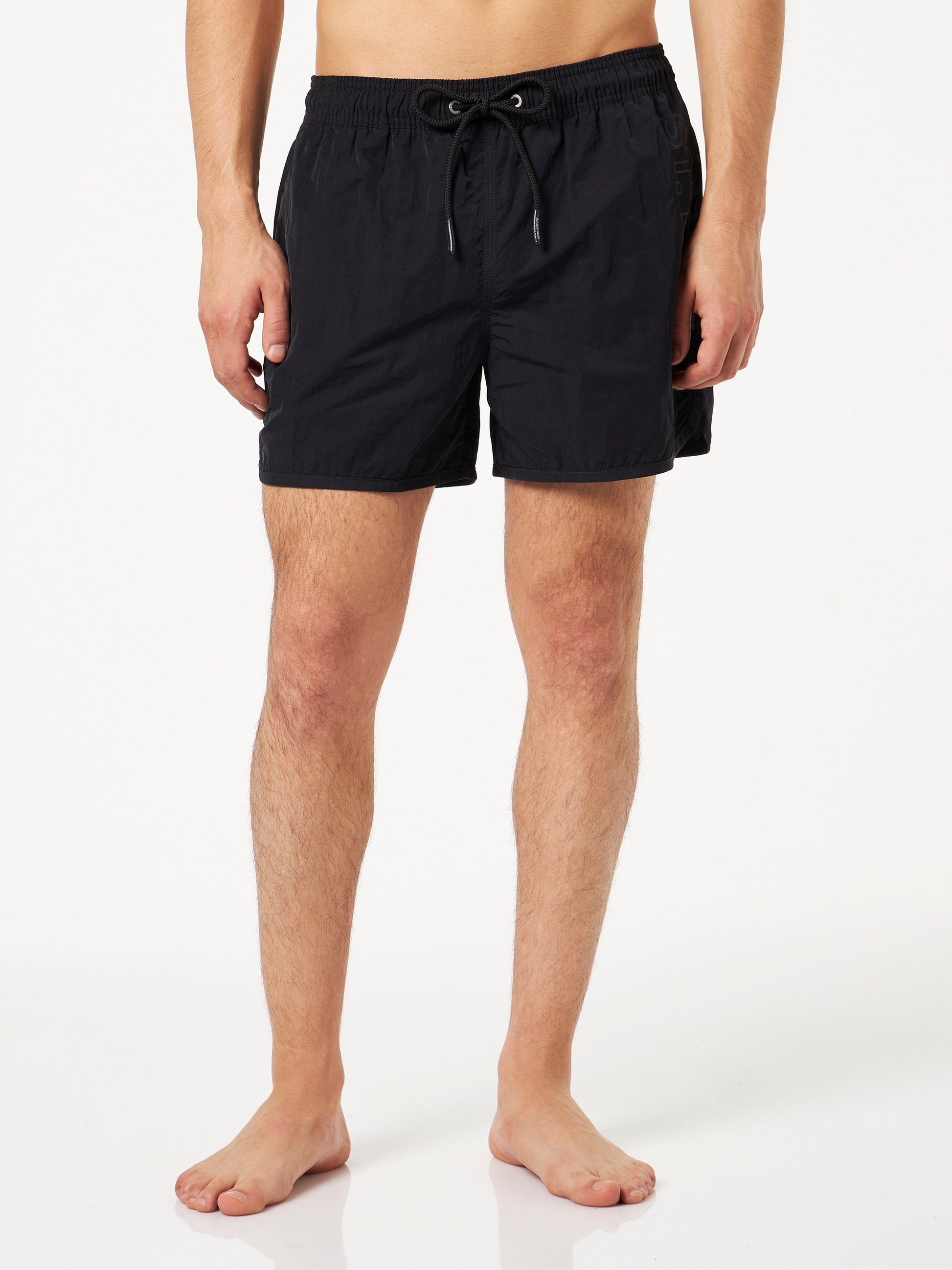Man swimshorts with side logo and contrast - MC2 Saint Barth