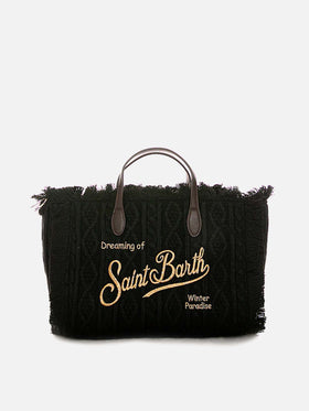 Borsa Colette tricot nera