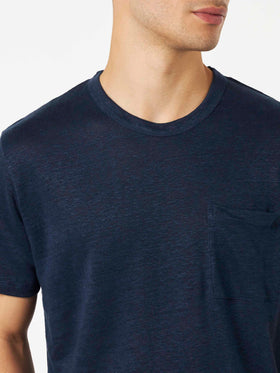 Man linen jersey t-shirt - MC2 Saint Barth