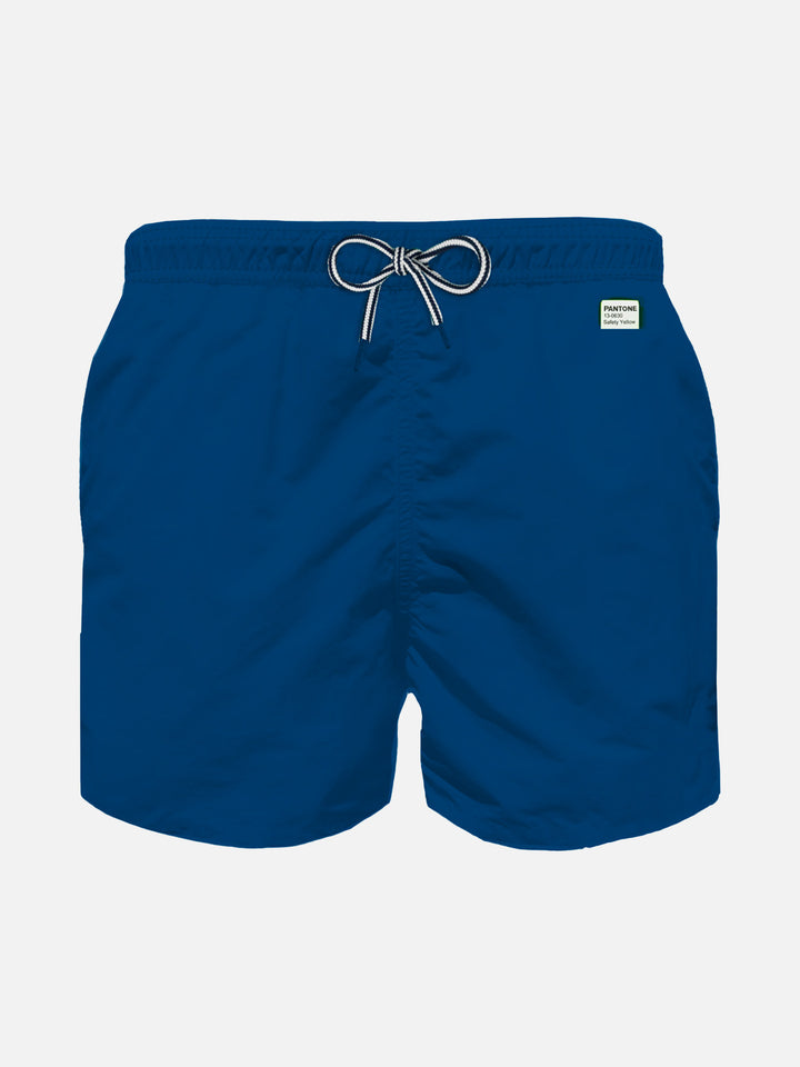 Boy navy blue swim shorts | PANTONE® SPECIAL EDITION - MC2 Saint Barth
