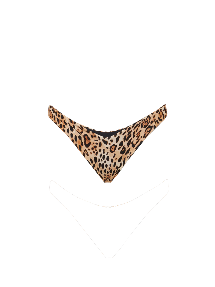 Woman bralette bikini with leopard print - MC2 Saint Barth