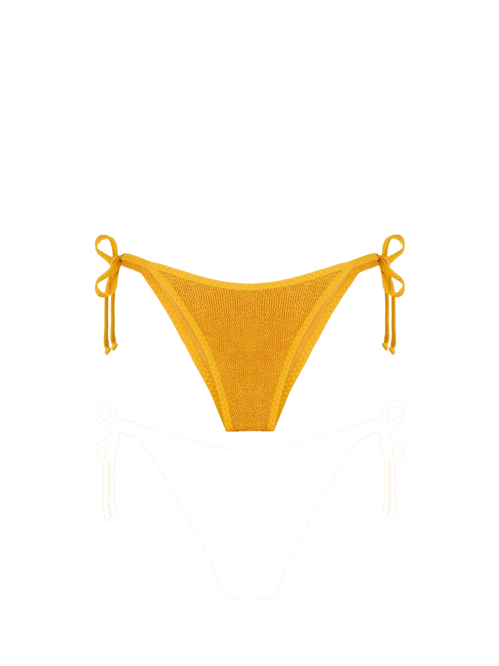 Woman crinkle cheeky swim briefs - MC2 Saint Barth