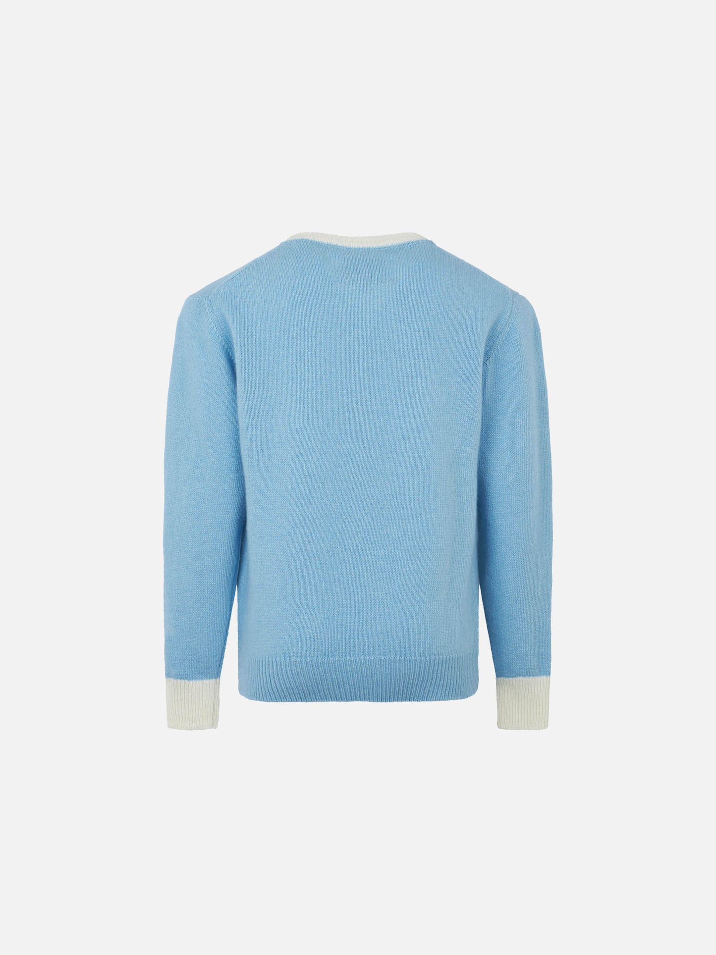 Boy crewneck sweater with Non Sono Stato Io print