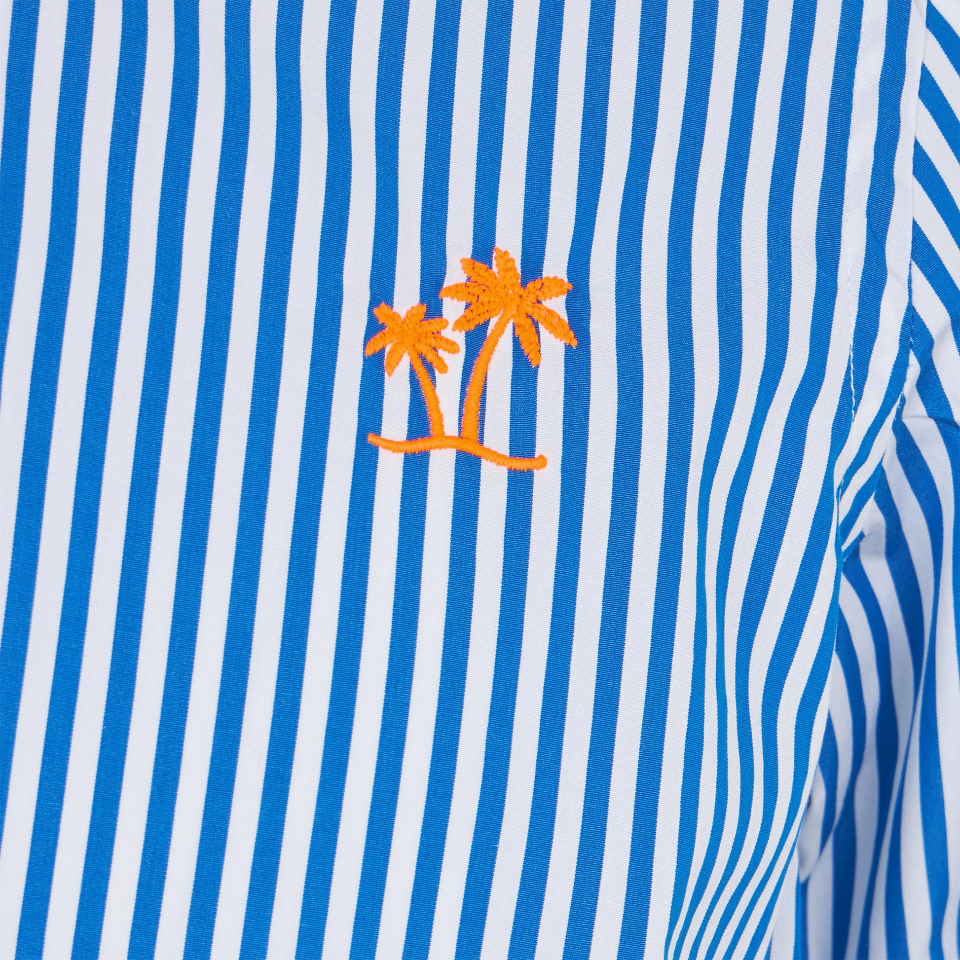 Striped cotton kid shirt Agnes - MC2 Saint Barth