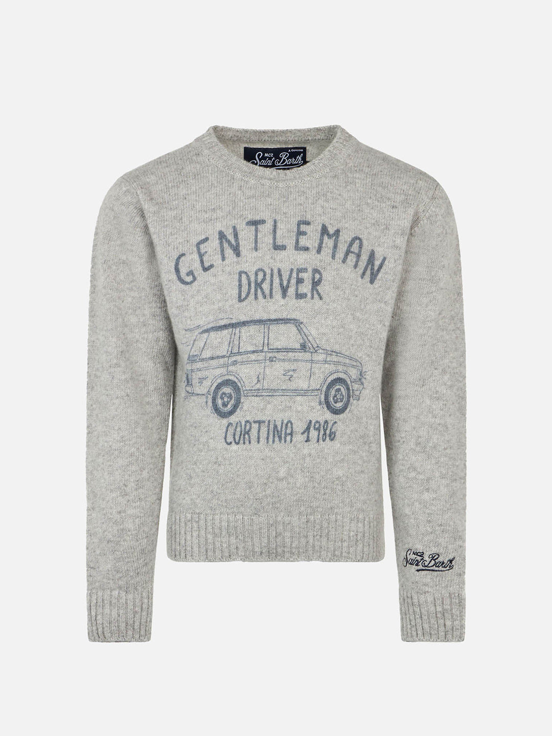 Boy sweater Gentlemen Driver - Cortina 1986 - MC2 Saint Barth