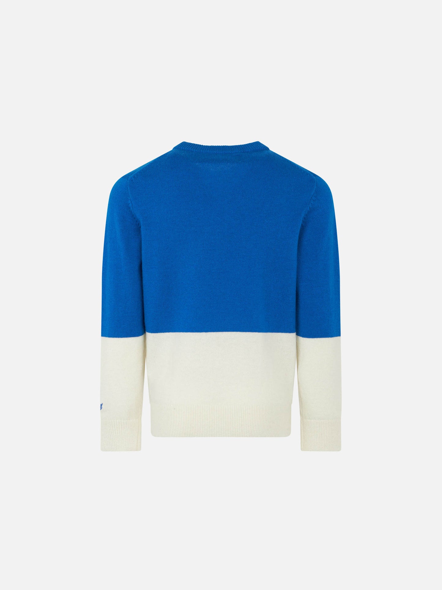Boy sweater with Courmayeur jacquard - MC2 Saint Barth