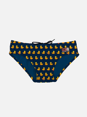 Boy swim briefs with ducks print - MC2 Saint Barth