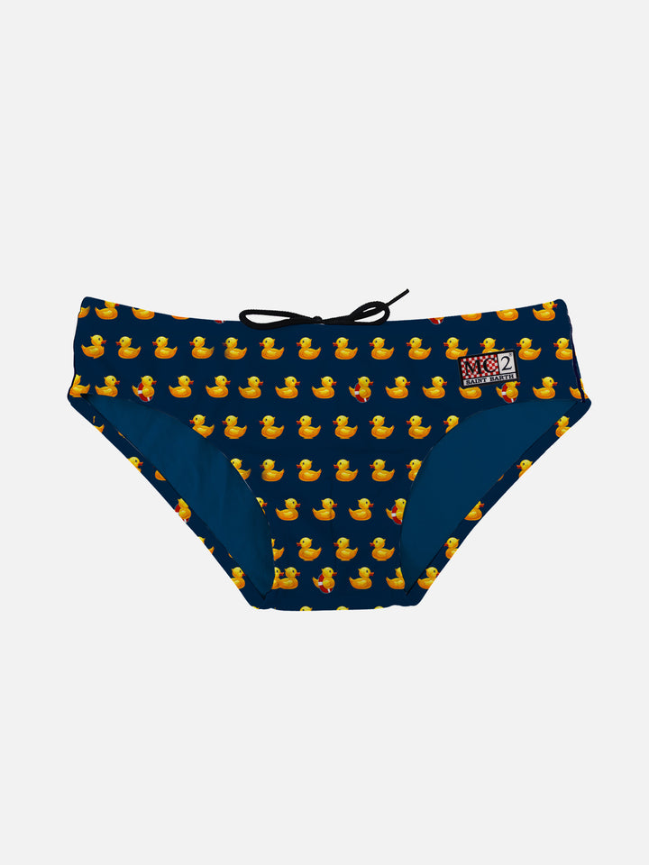 Boy swim briefs with ducks print - MC2 Saint Barth