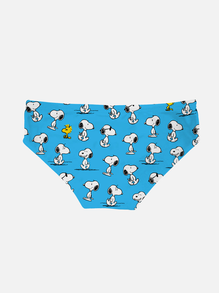 Boy swim briefs with Snoopy print | SNOOPY - PEANUTS™ SPECIAL EDITION - MC2 Saint Barth