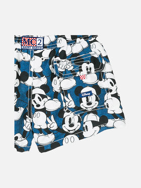 Boy swim shorts with Mickey Mouse print | Mickey Mouse Disney© - MC2 Saint Barth