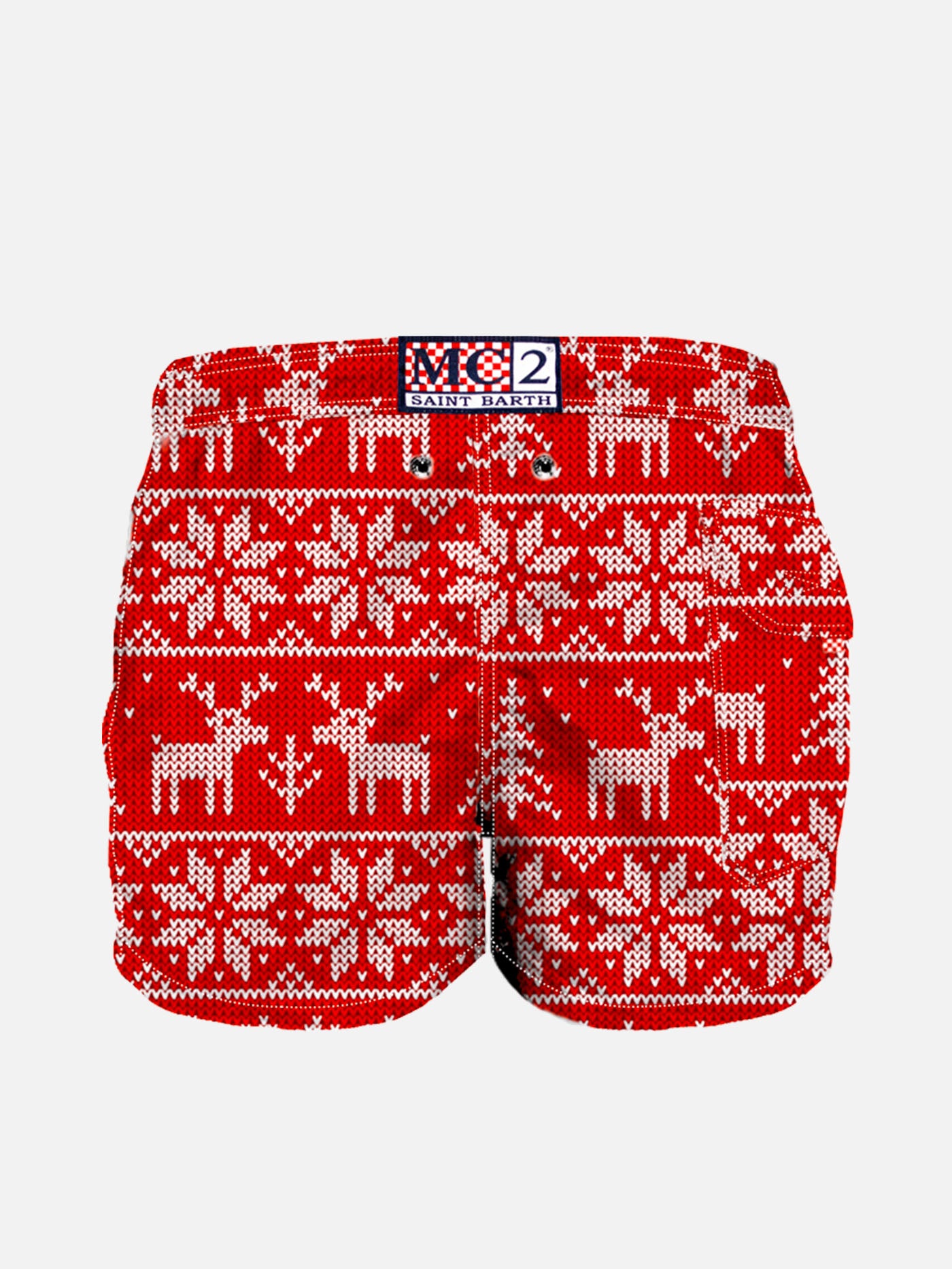 Boy swimshorts reindeer print - MC2 Saint Barth