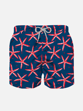 Starfish print boy swim shorts - MC2 Saint Barth