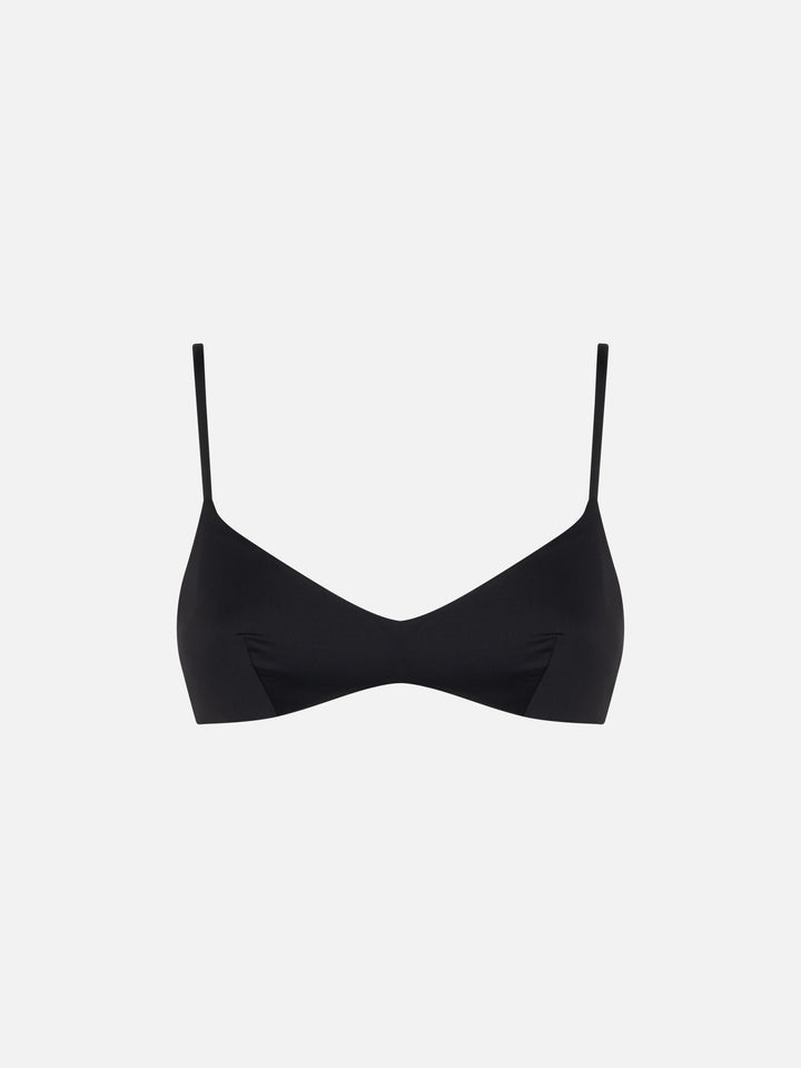 Woman black bralette swimsuit - MC2 Saint Barth