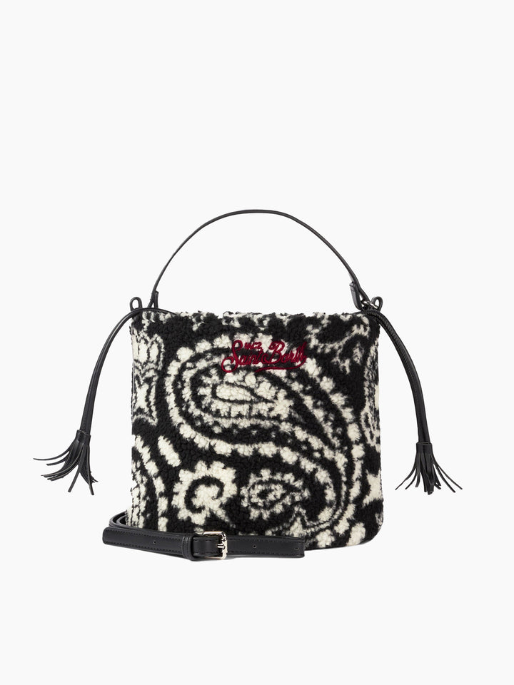 Sherpa bucket bag with bandanna print - MC2 Saint Barth