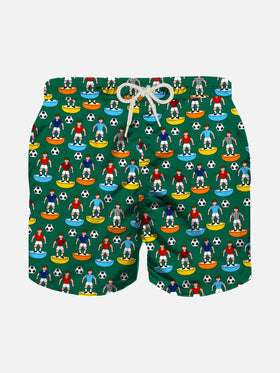 Boy swim shorts with soccer print - MC2 Saint Barth