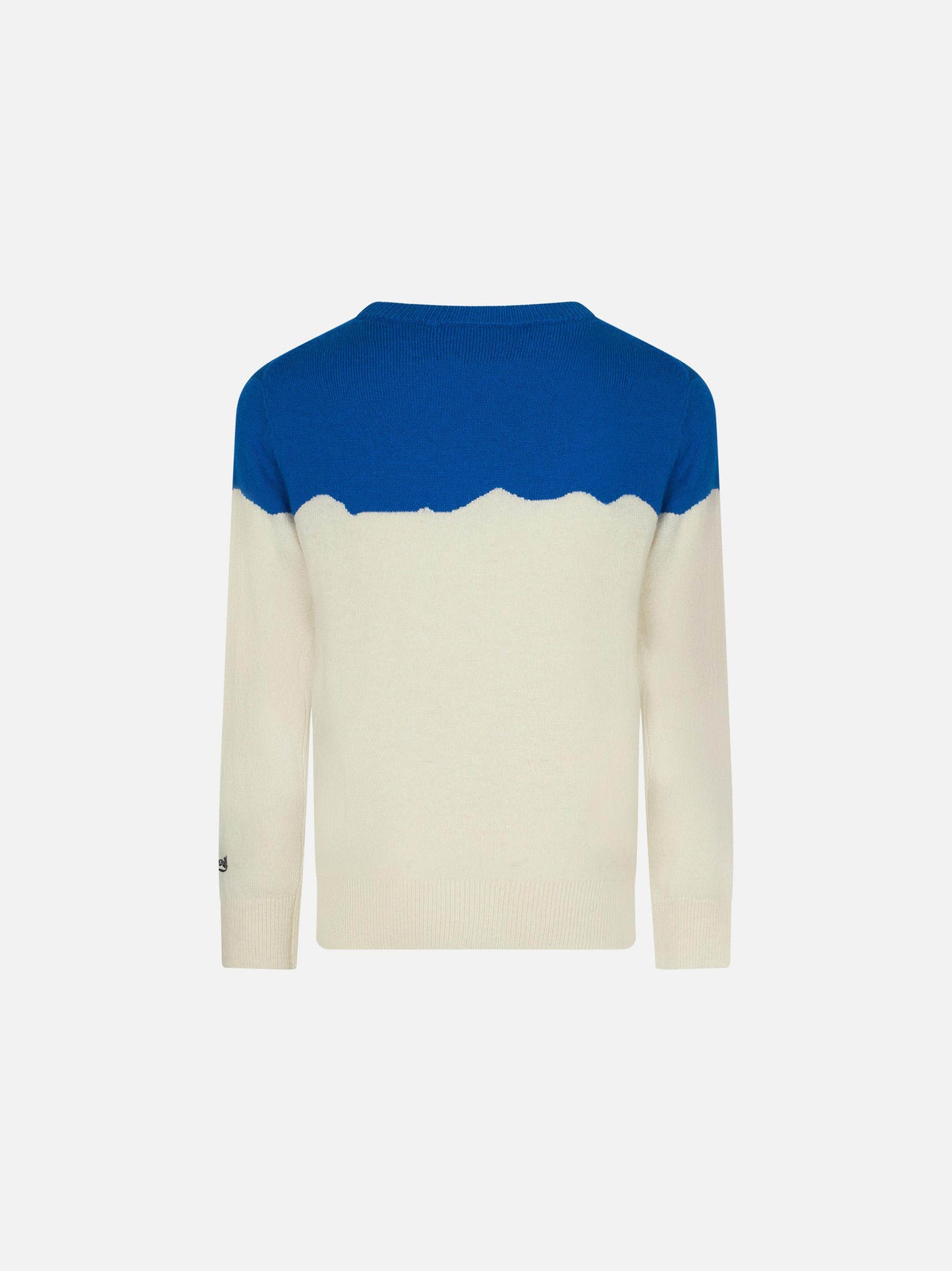 Boy sweater with Cortina jacquard - MC2 Saint Barth