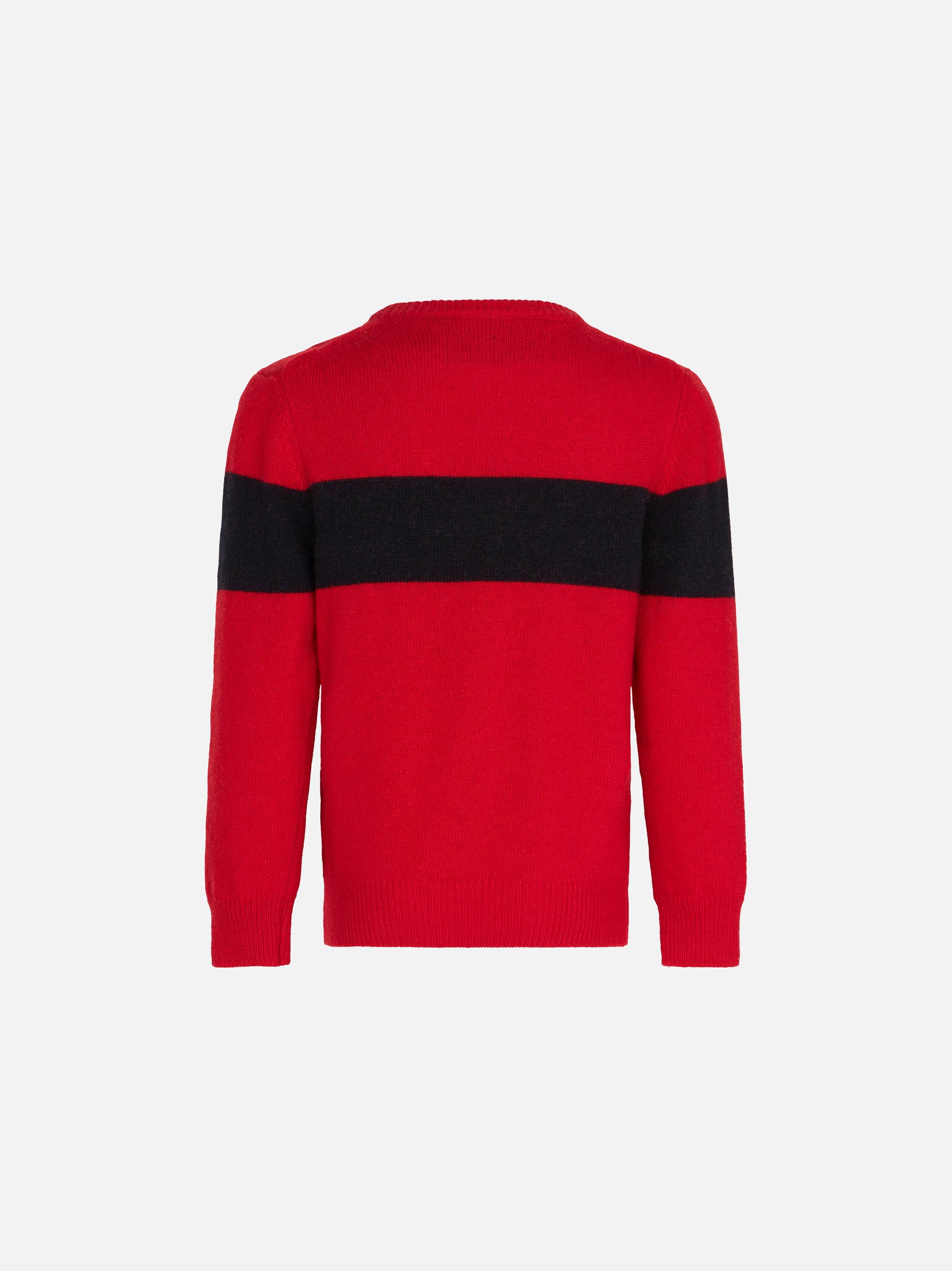 Boy sweater with Cortina embroidery - MC2 Saint Barth