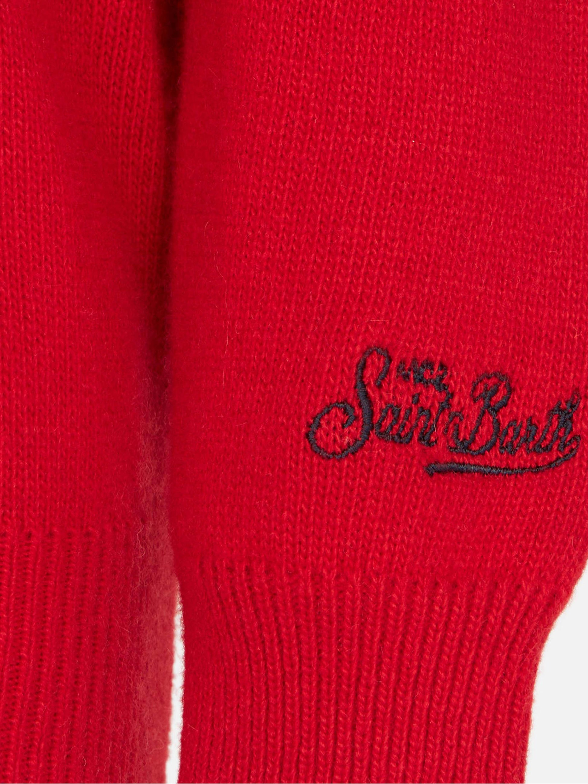 Boy sweater with Cortina embroidery - MC2 Saint Barth